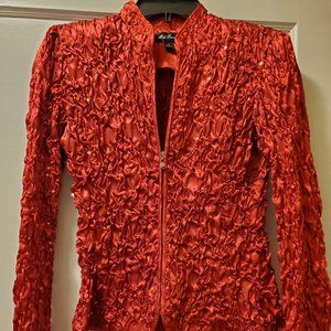 Beautiful Red Top/Blouse or Jacket